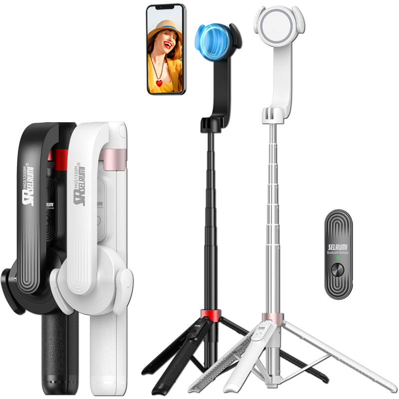 스트롱 맥세이프 블루투스 셀카봉 삼각대