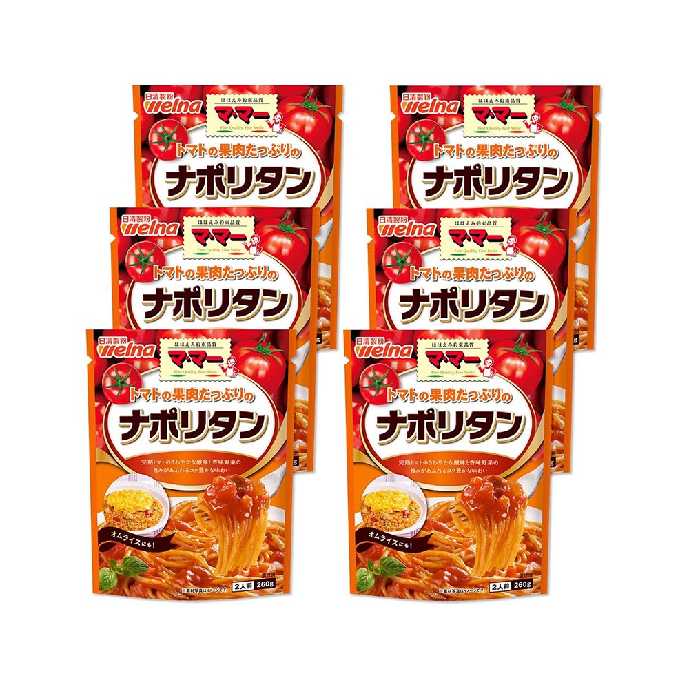 웰나 마마 토마토과육 나폴리탄소스 260g 6개세트