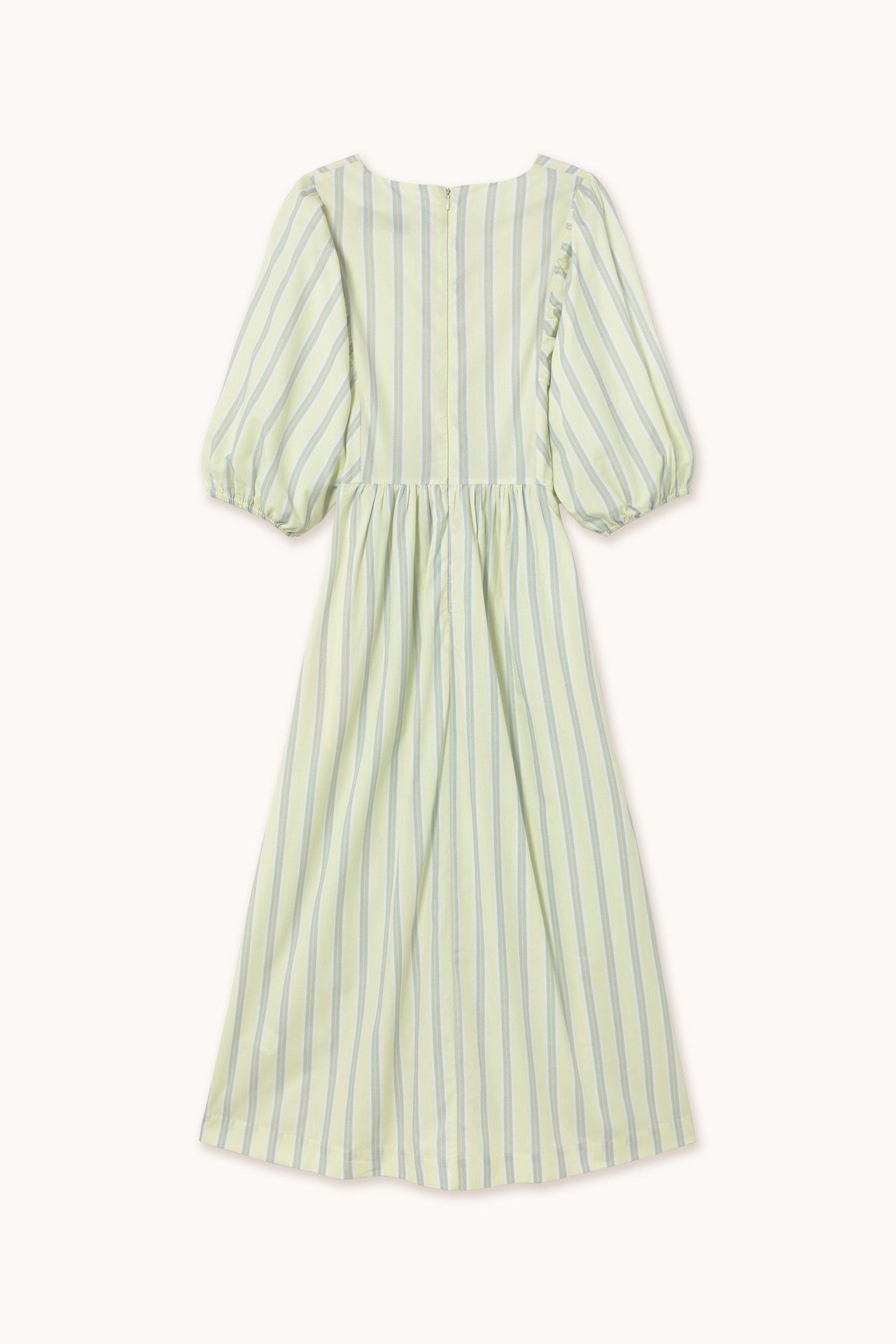 타이니코튼 스트라이프 미디 원피스 VESTIDO A RAYAS SS25-628J13 ONE COLOR - 상세 이미지 4