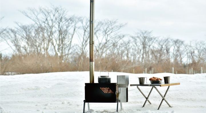 유니프레임 펠릿 스토브 화목 난로 연통 화로대 캠핑
