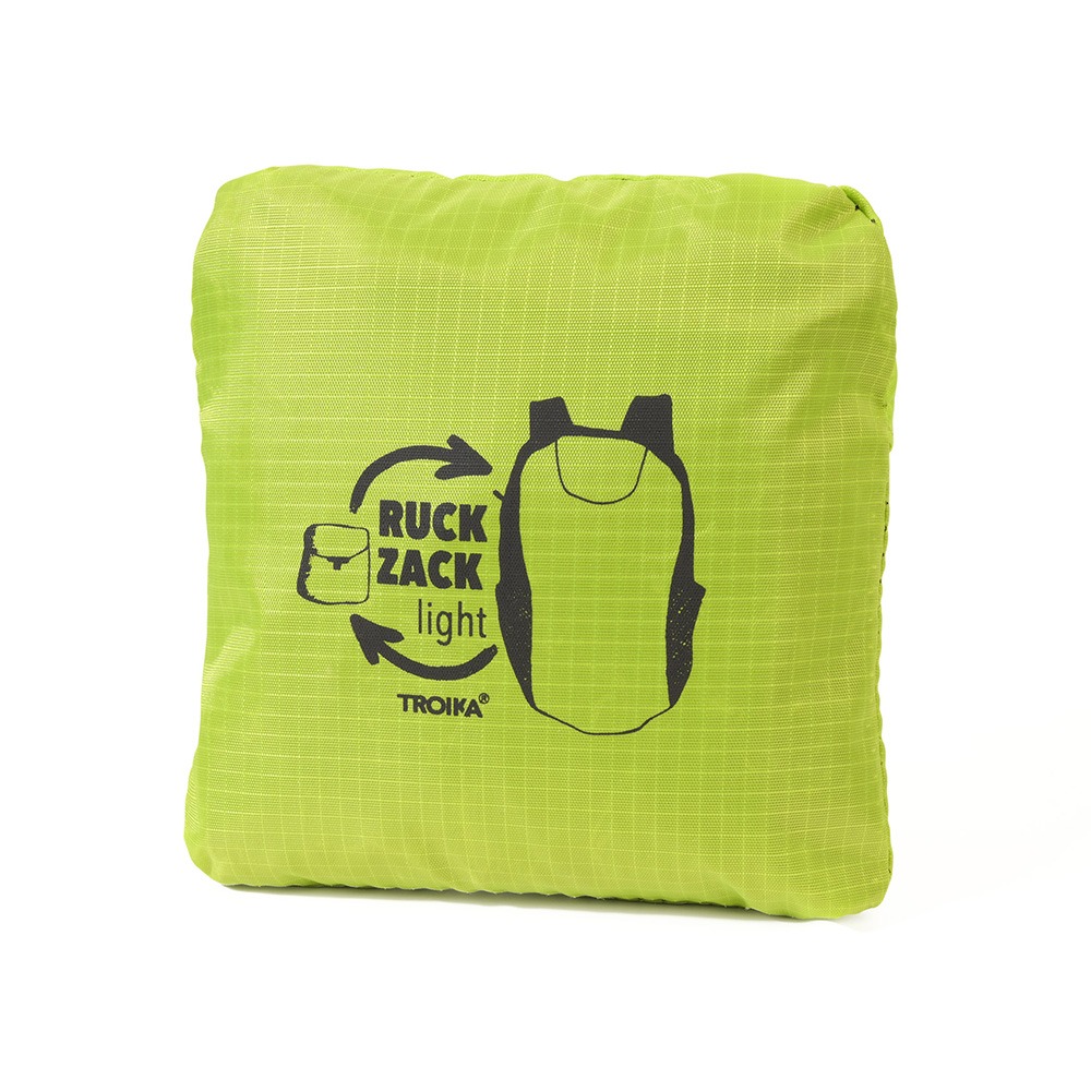 트로이카 초경량 접이식 백팩 18L RUC04 2종 택1 그린 - 상세 이미지 3