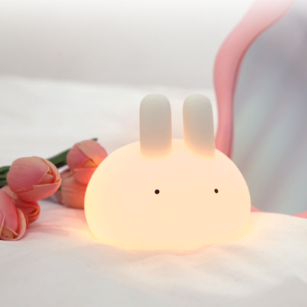 어리롭다 몰랑토끼 LED 무드등 침실등 수면등 - 상품 이미지