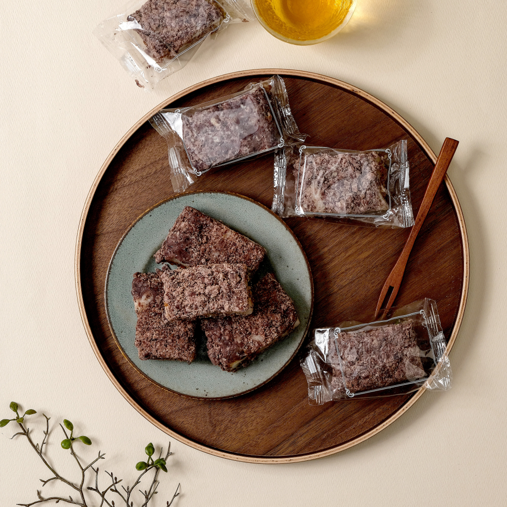 떡먹보 수제 호박고지 시루떡 국내산 찹쌀 팥시루떡 개별포장 식사대용떡 1.5kg - 상세 이미지 4