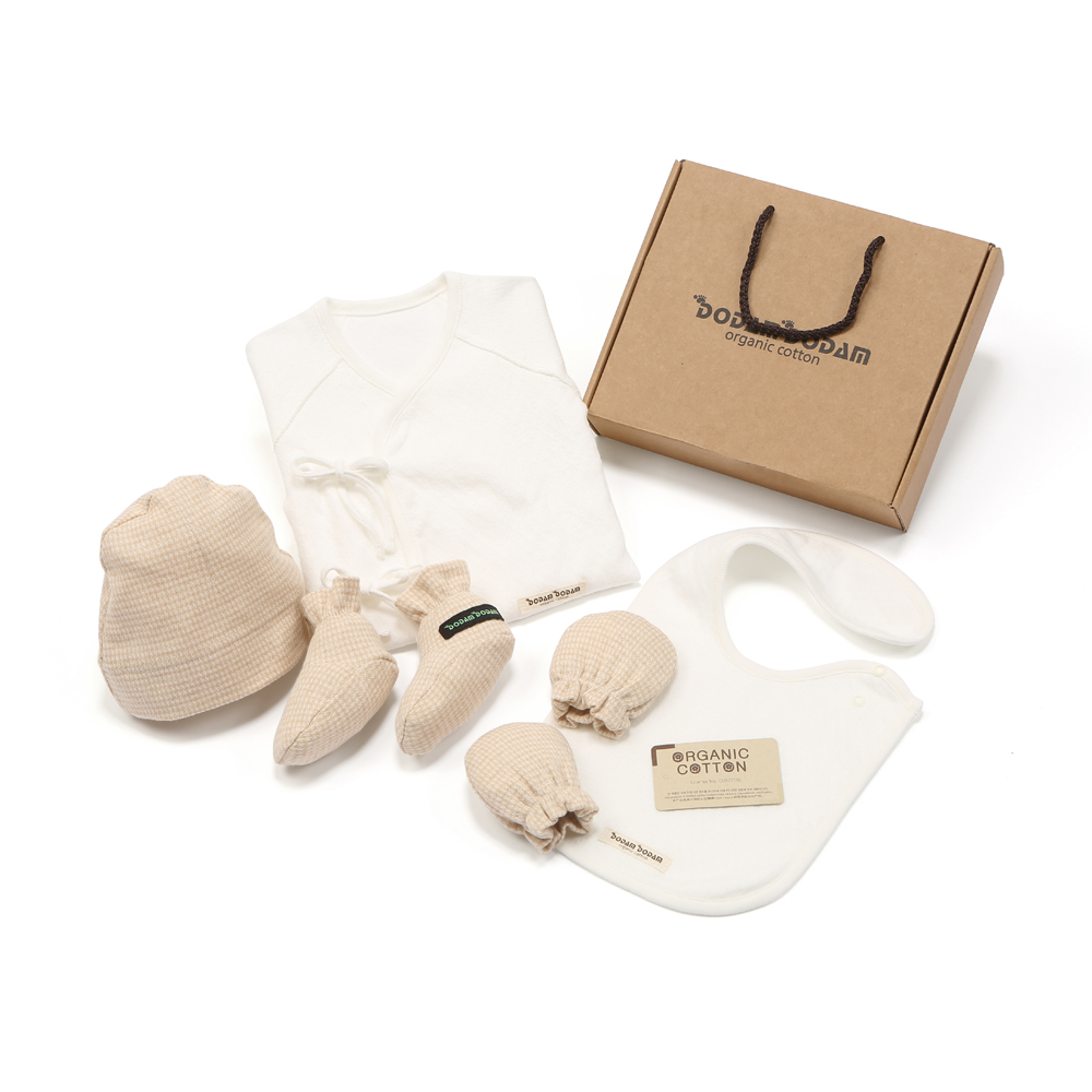 DODAMDODAM  5종 오가닉 신생아 출산 세트