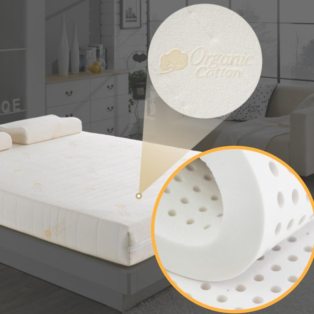 1600x2000x150 말레이시아라텍스 고무 천연라텍스매트리스 킹 사이즈 침대