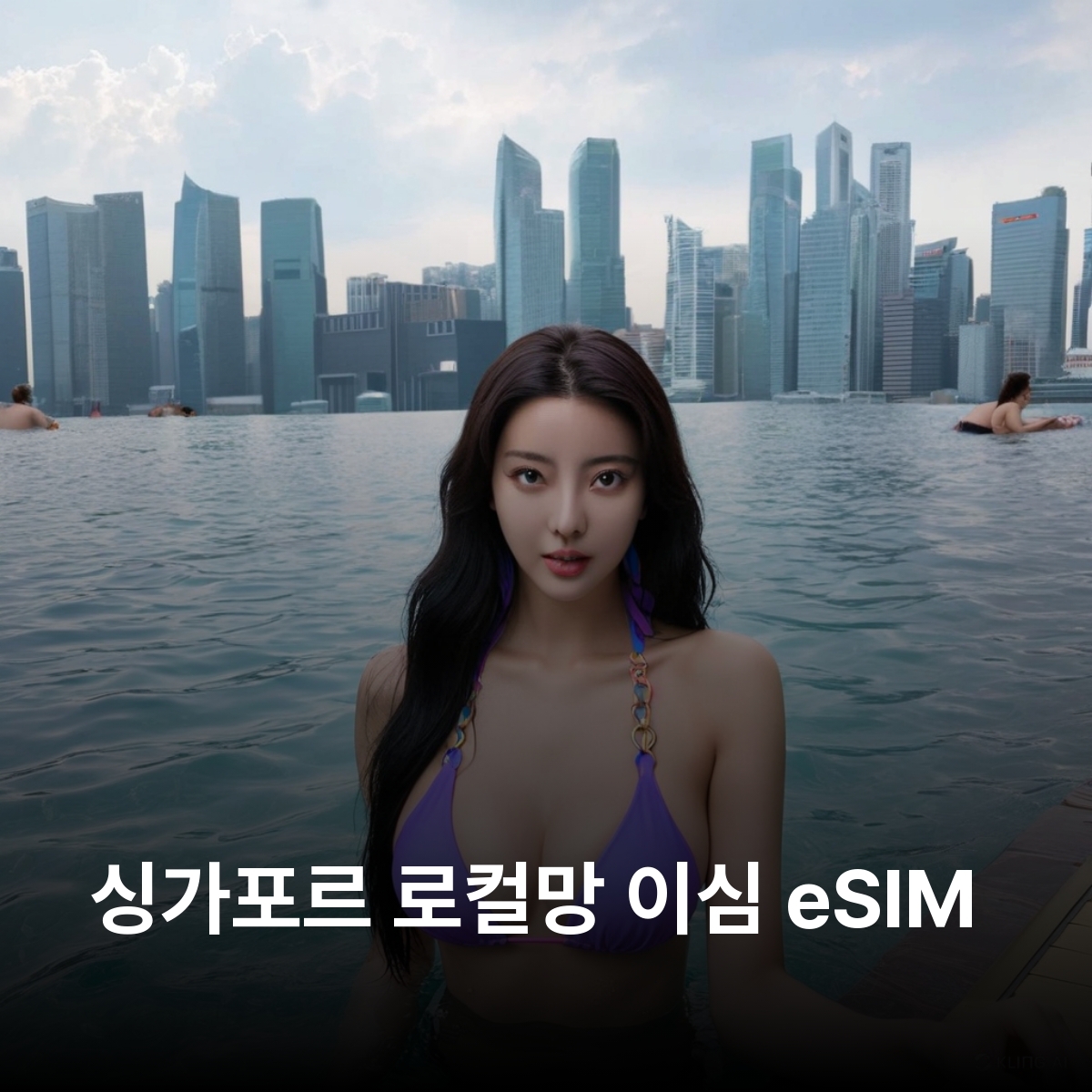 싱가포르 로컬망 이심 eSIM Starhub SG 이심통 - 메인 이미지