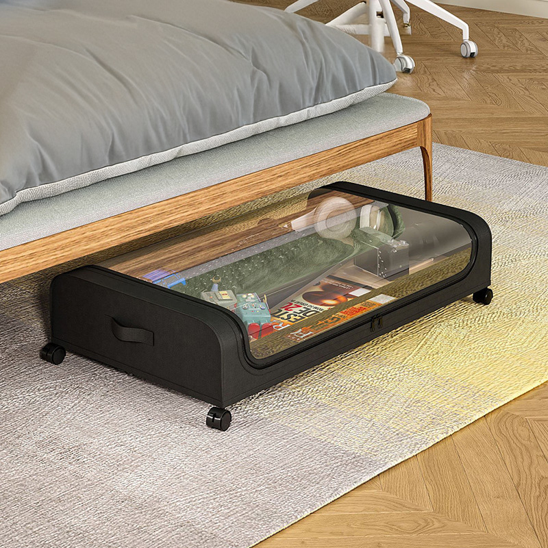 침대밑 수납함 언더베드 리빙박스 패브릭 수납함 기숙사 이불가방