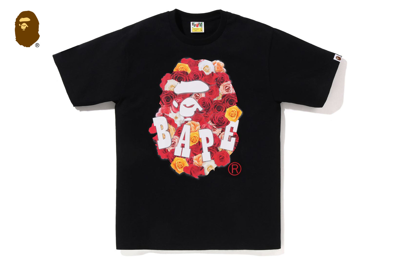 베이프 반팔티 ROSE APE HEAD TEE 2월 신상 1L20-110-004 - 상세 이미지 3