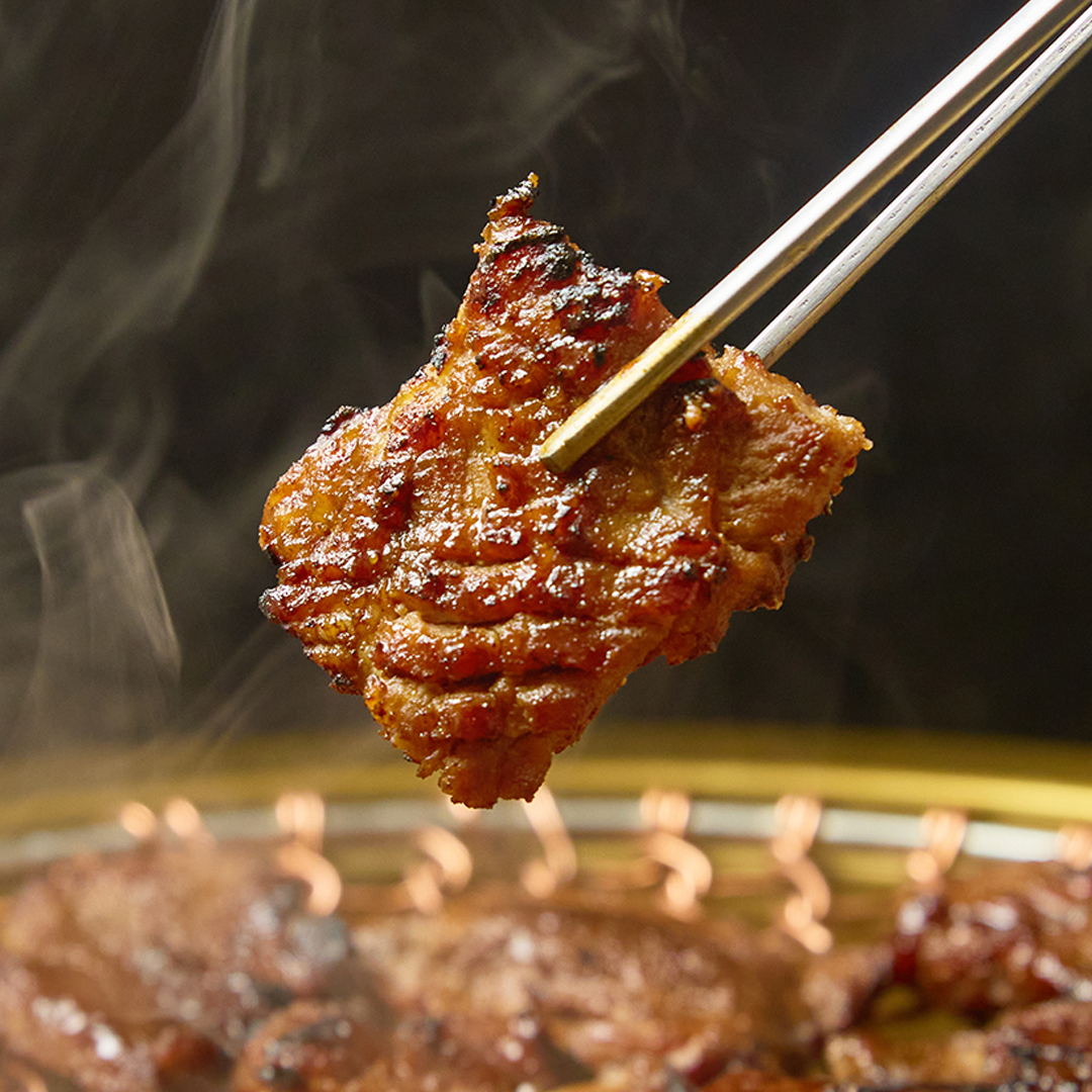 암돼지 칼집구이 돼지갈비 맛 마늘숙성