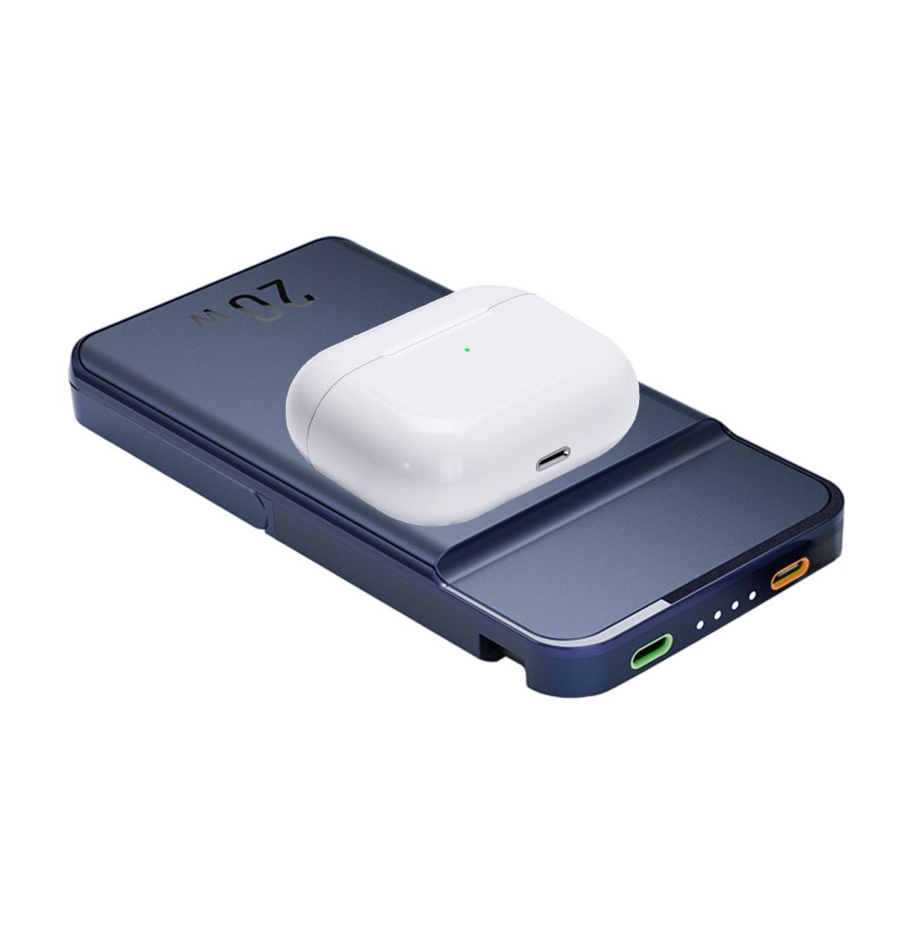 그리핑 3in1 고속 유선 무선충전 맥세이프 스탠드형 워치 보조배터리 10000mAh - 상세 이미지 4