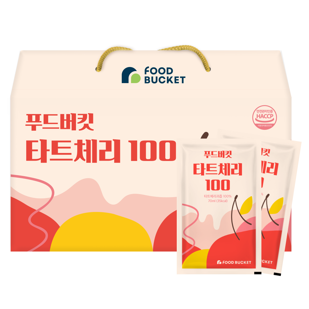 [3+1이벤트] 푸드버킷 몽모랑시 타트체리주스 30포 1박스