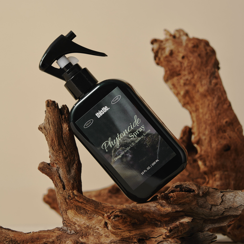 편백수 스프레이 피톤치드 편백나무 탈취제 방향제 파우치 세트 베이크아웃 옷장 냄새 제거