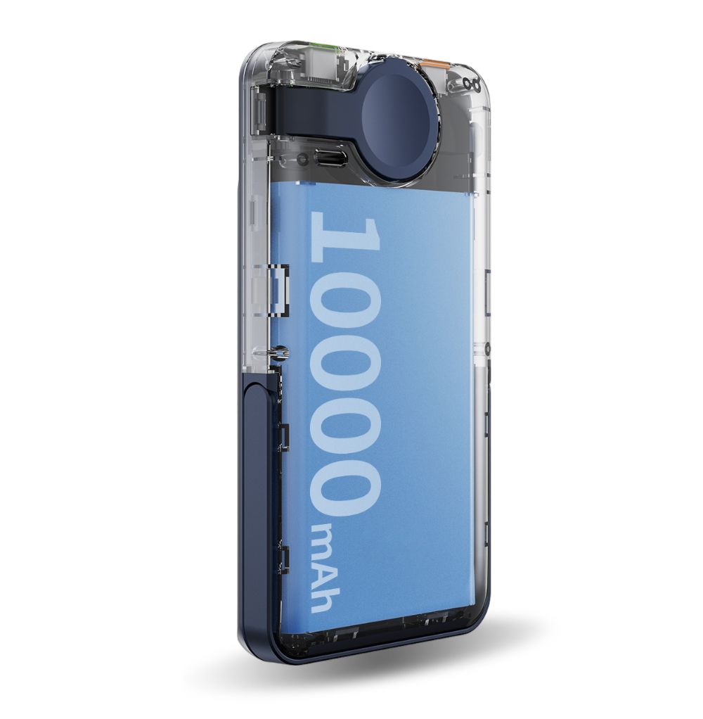 그리핑 3in1 고속 유선 무선충전 맥세이프 스탠드형 워치 보조배터리 10000mAh - 상세 이미지 5