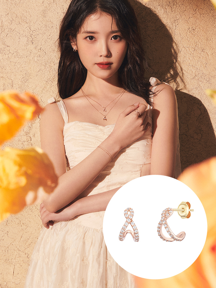 [아이유 PICK] 제이에스티나 THE WISH 14K 귀걸이 (JJWJEQ5B2102R40A0) - 상품 이미지