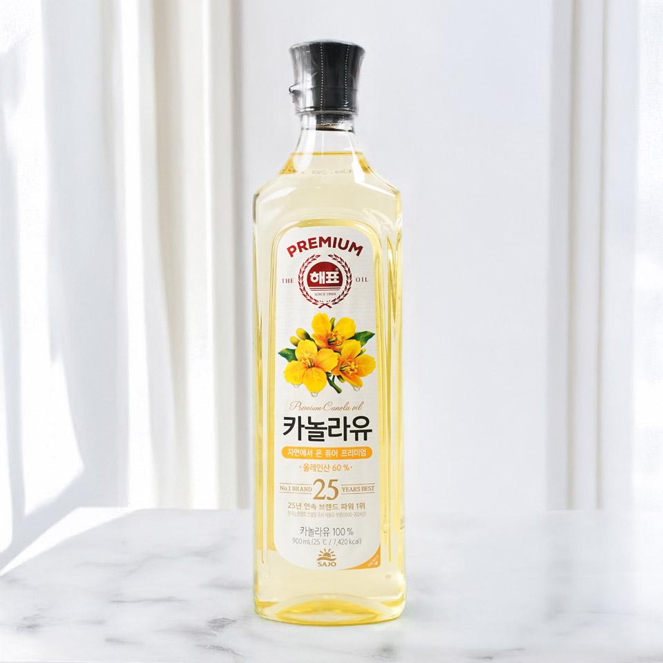 메가마트 사조대림 해표 카놀라유 900ml - 메인 이미지