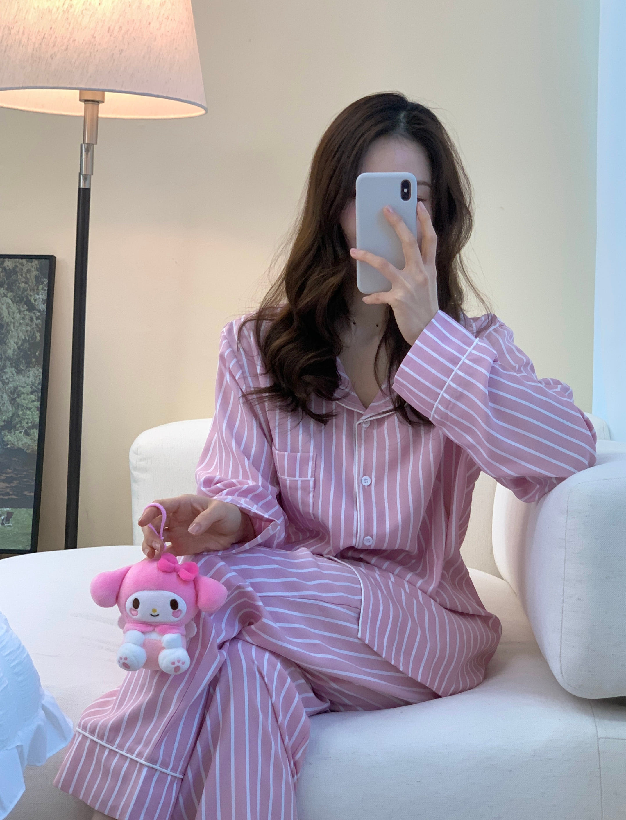✨실크핏,3사이즈✨ Chill Pajama Outfits 커플잠옷 파자마세트 상세 이미지 37