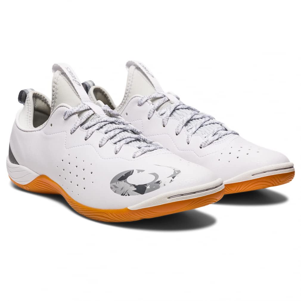 아식스 asics 하이퍼서브2 탁구화 1073A034-104 화이트x퓨어실버 - 상품 이미지