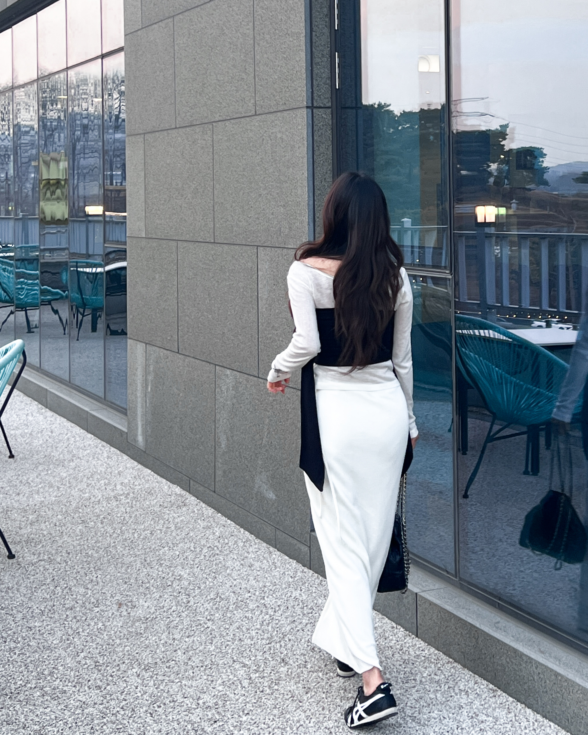시스루레이어드티 시스루이너티 흰티 이미지 8