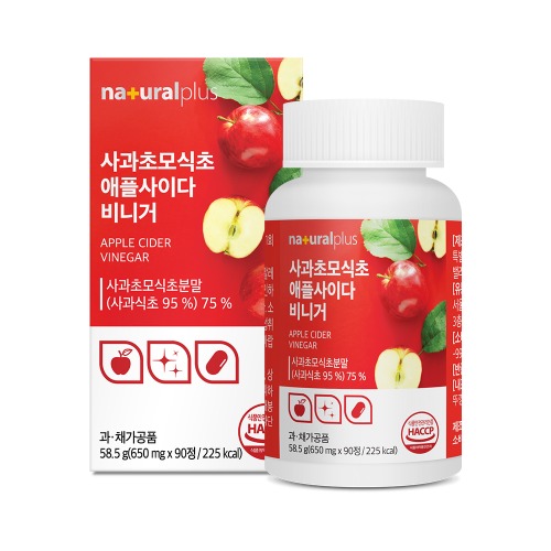 애사비정 알약 초산균 에탄산 사과초모식초 효능 - 상품 이미지