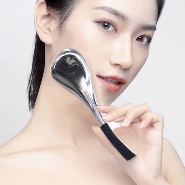 아이스 마사지주걱 쿨링 괄사주걱 - 상품 이미지