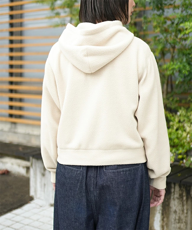 단톤 DANTON 여성 폴라텍 보아 플리스 후드 집업 DT-C0363 POL 3컬러 이미지 7