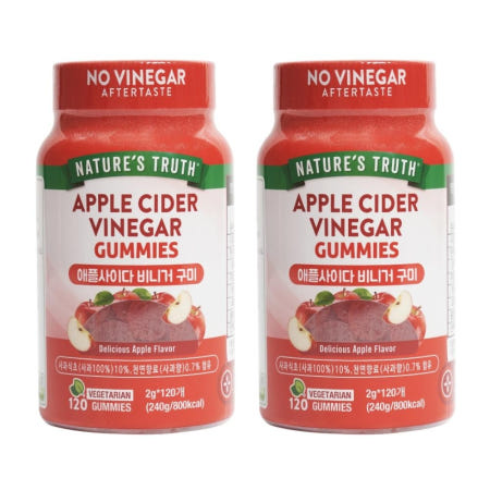 네이처스 트루스 애사비 애플 사이다 비니거 구미 코스트코 사과 식초 에사비 코스코트 2개