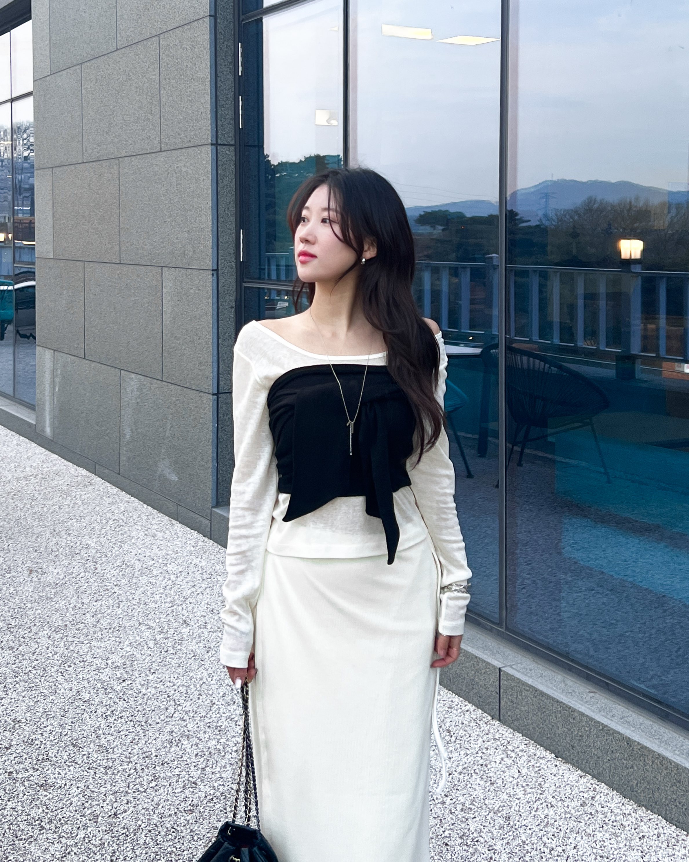 리본뷔스티에 뷔스티에탑 뷔스티에조끼 이미지 6