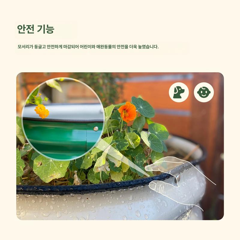 모듈형 금속 식물 재배 상자 모듈형상자 금속재배 식물재배기 수경재배 딥 그레이 - 상세 이미지 3