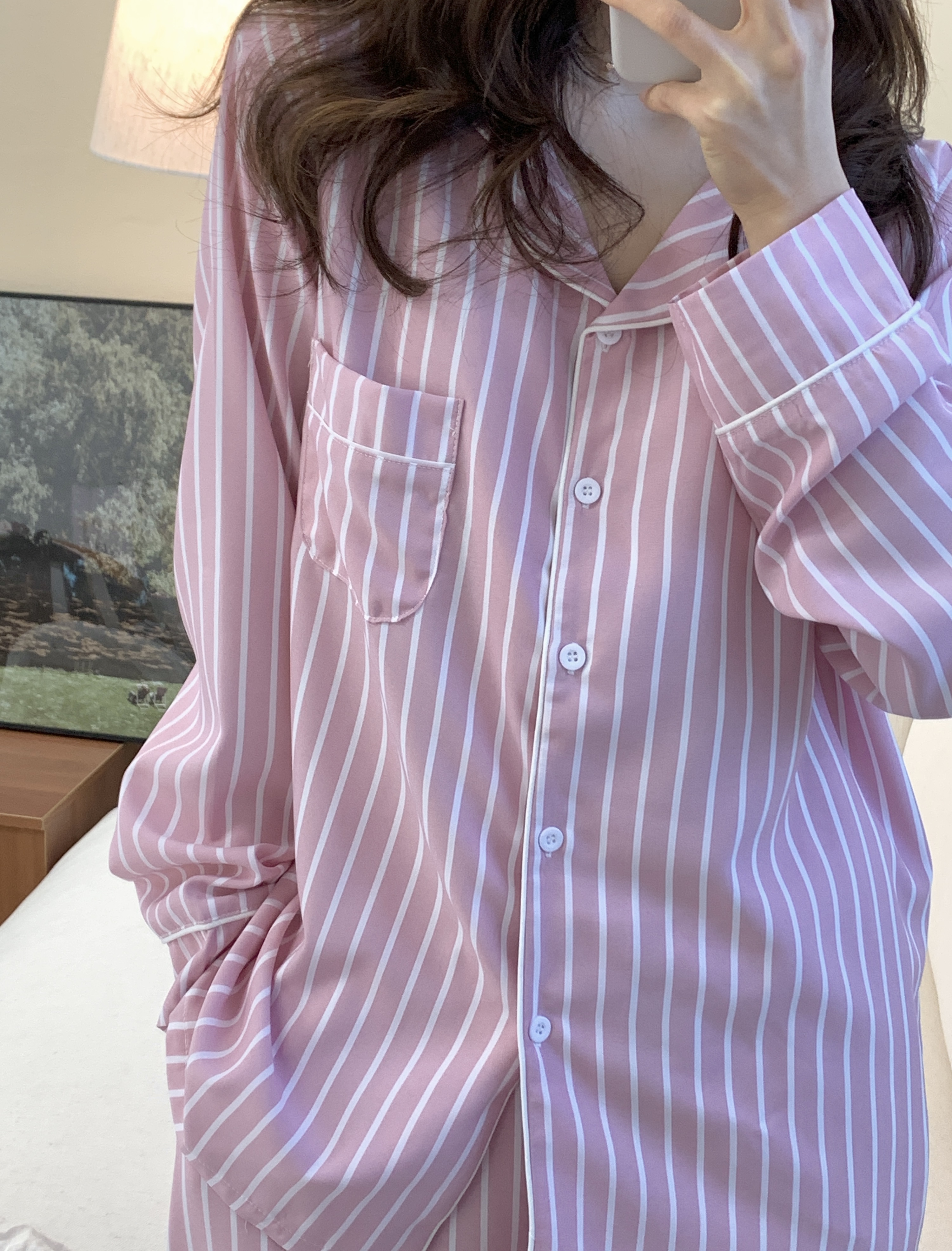 ✨실크핏,3사이즈✨ Chill Pajama Outfits 커플잠옷 파자마세트 상세 이미지 38
