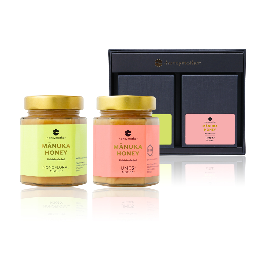 허니마더 뉴질랜드 모노플로럴 UMF5+ 마누카꿀 250g 2종 선물세트
