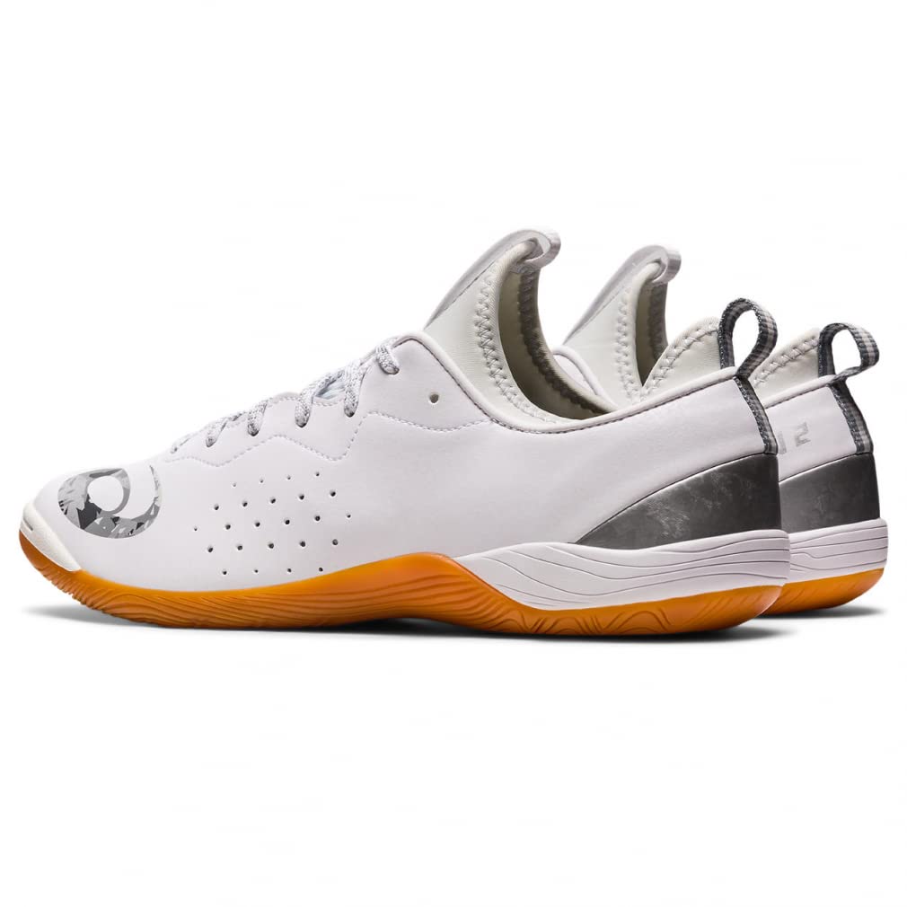 아식스 asics 하이퍼서브2 탁구화 1073A034-104 화이트x퓨어실버 - 상세 이미지 2
