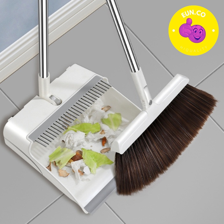 학교 빗자루 세트 자석고정 청소도구