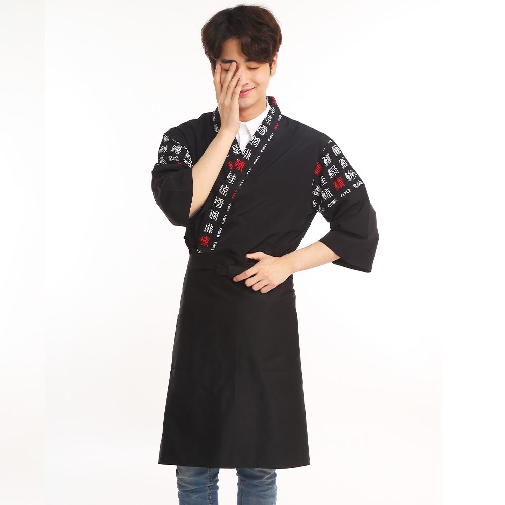 검정포인트한자 일식 칠부조리복 - 상세 이미지 2