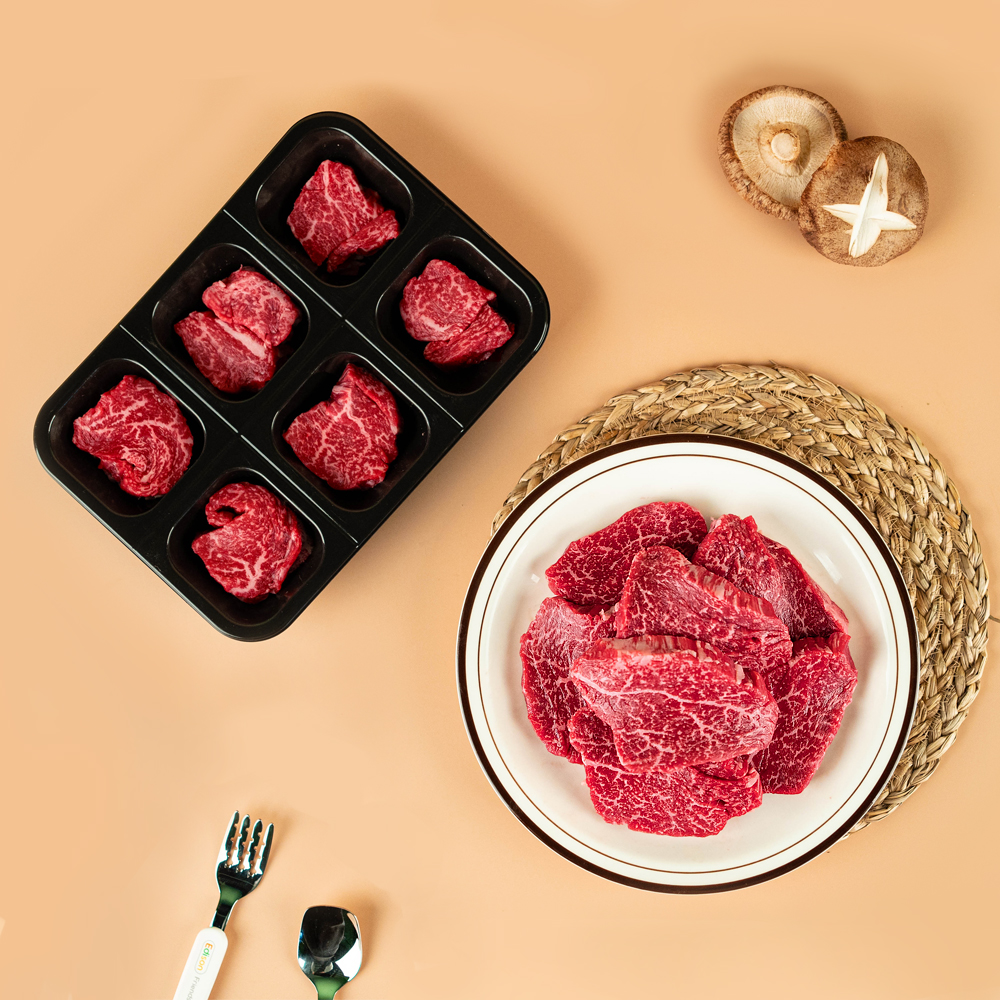 [0-2세] 투뿔 한우 이유식 냉장 다짐육 덩어리 우둔 안심 소고기 90g 180g