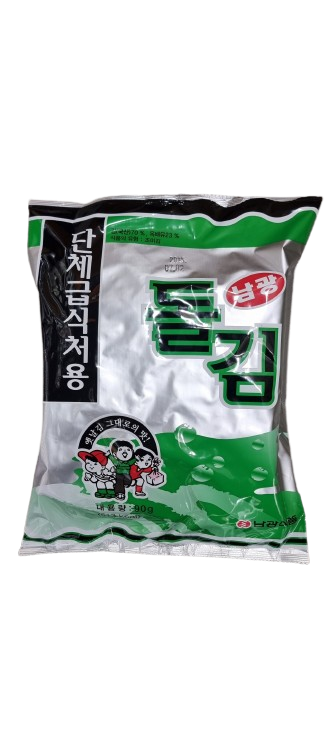 남광 돌김 전장김 단체급식처용 급식용 조미김 구운김 명품 식당 20매 90g 10봉 1박스 - 상세 이미지 2