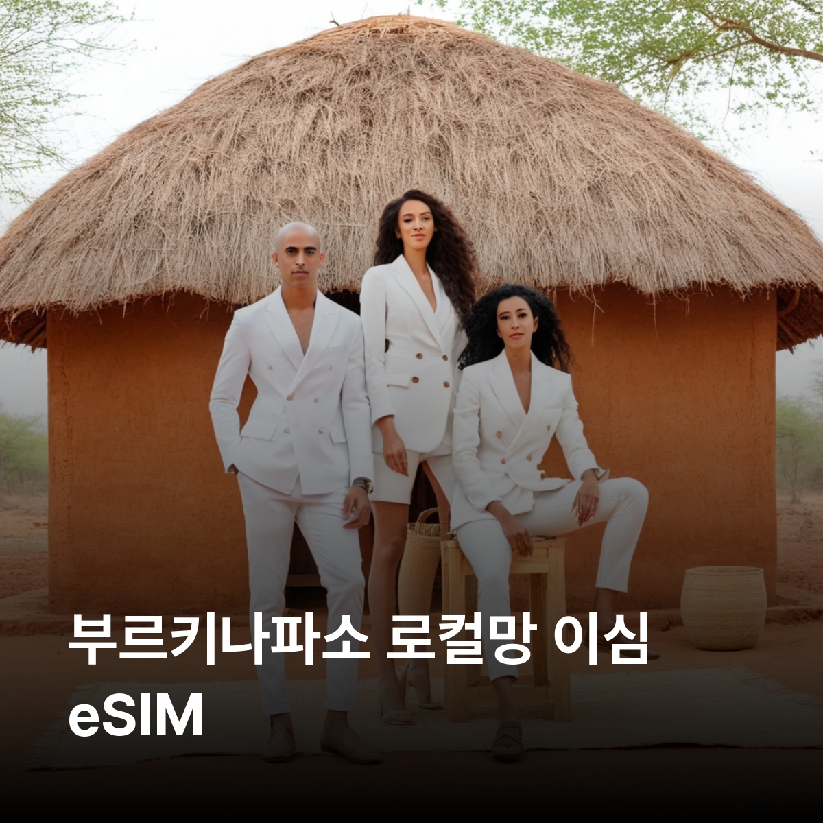 부르키나파소 로컬망 이심 eSIM Orange BF 이심통 - 메인 이미지