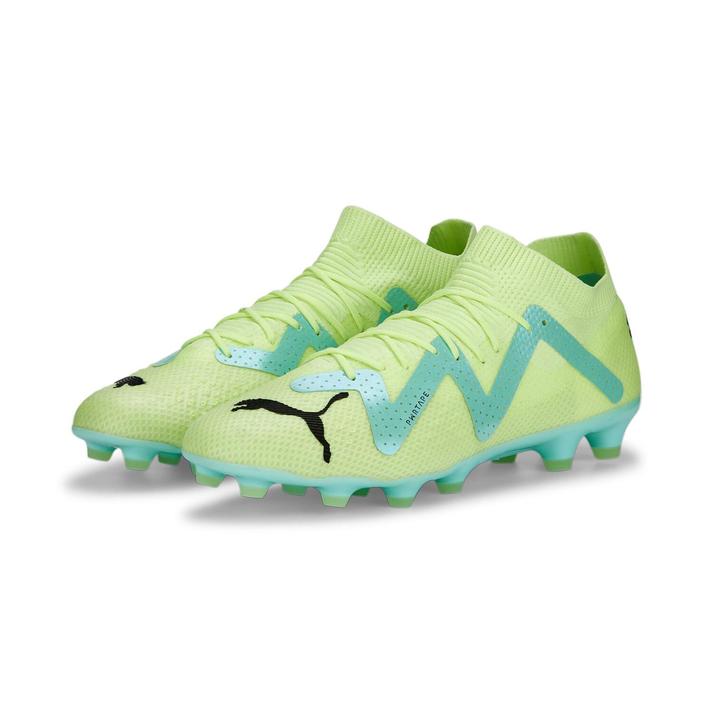 푸마 PUMA 퓨처 매치 HG AG 축구화 107182-01 블루 옐로우 2컬러 - 상세 이미지 2