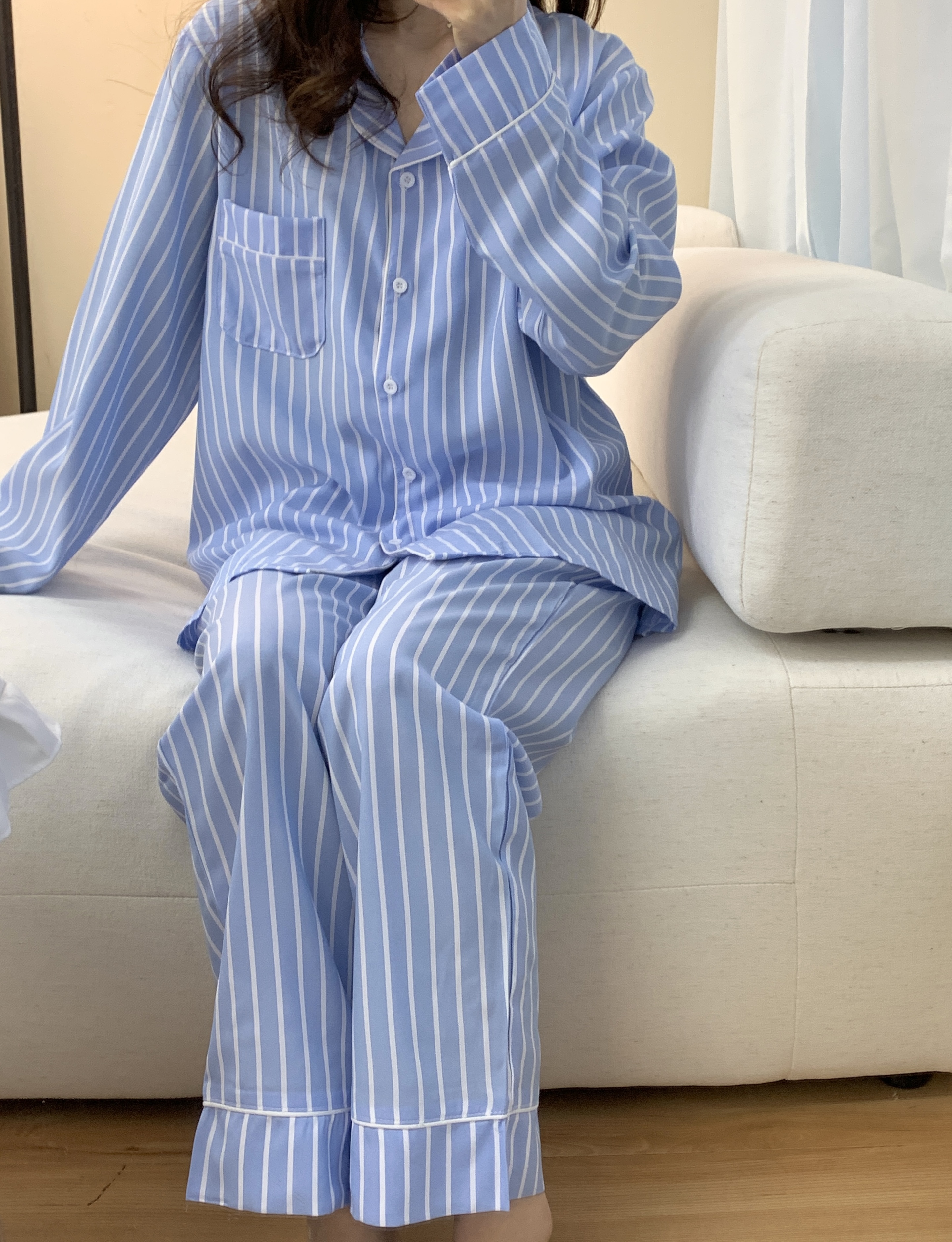 ✨실크핏,3사이즈✨ Chill Pajama Outfits 커플잠옷 파자마세트 상세 이미지 60