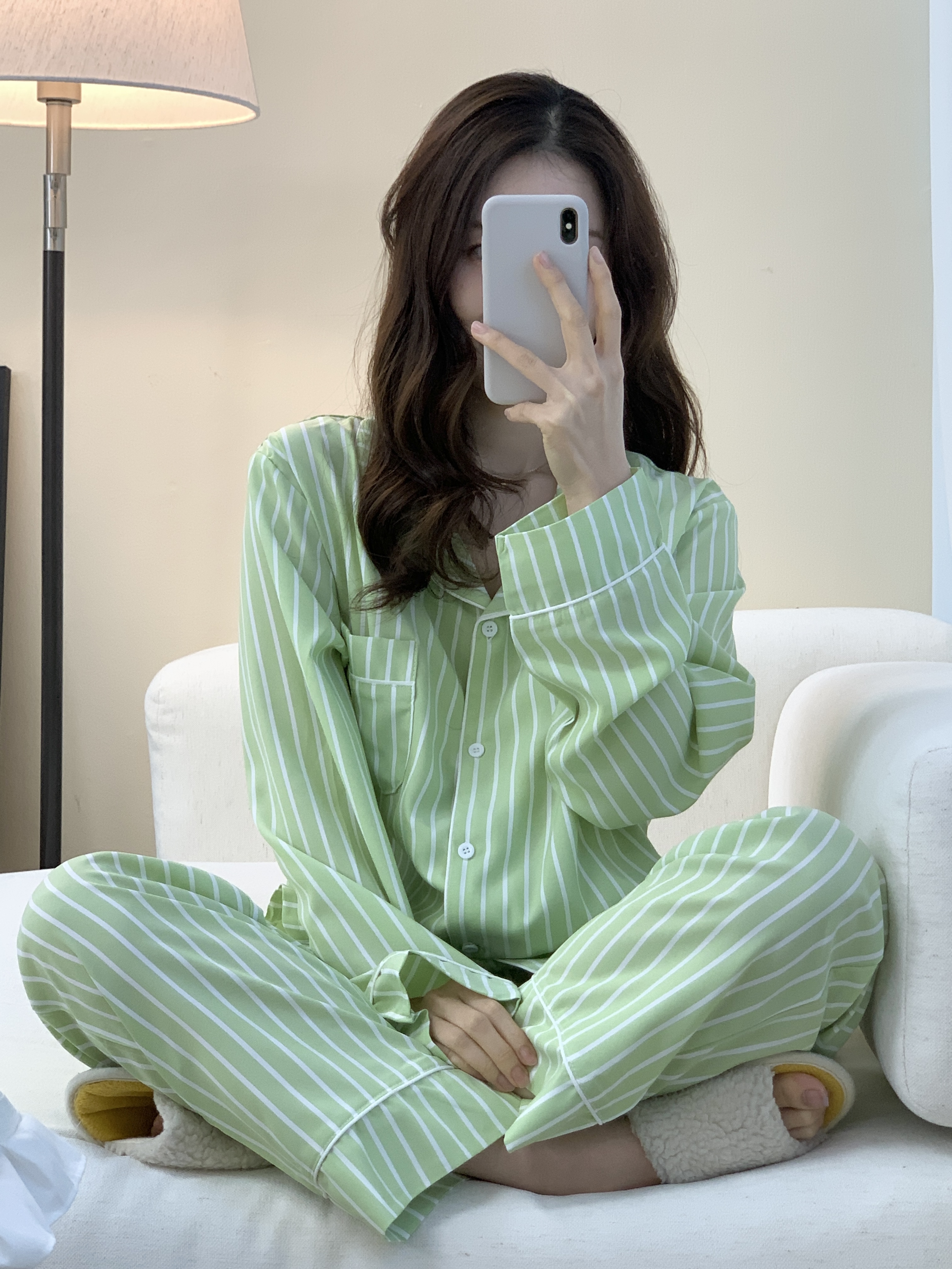 ✨실크핏,3사이즈✨ Chill Pajama Outfits 커플잠옷 파자마세트 상세 이미지 50