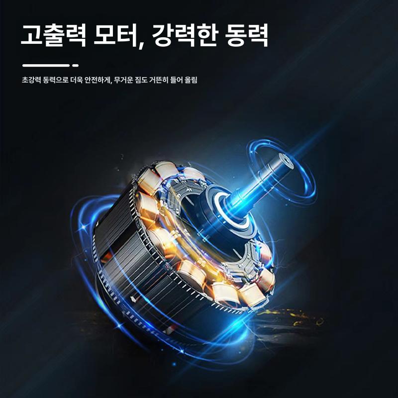 휴대용 전동 포크리프트 차량용 지게차 장비 전동장비 이동식 산업용 택배 운송 배터리형 12V 기재 1.2m - 상세 이미지 4