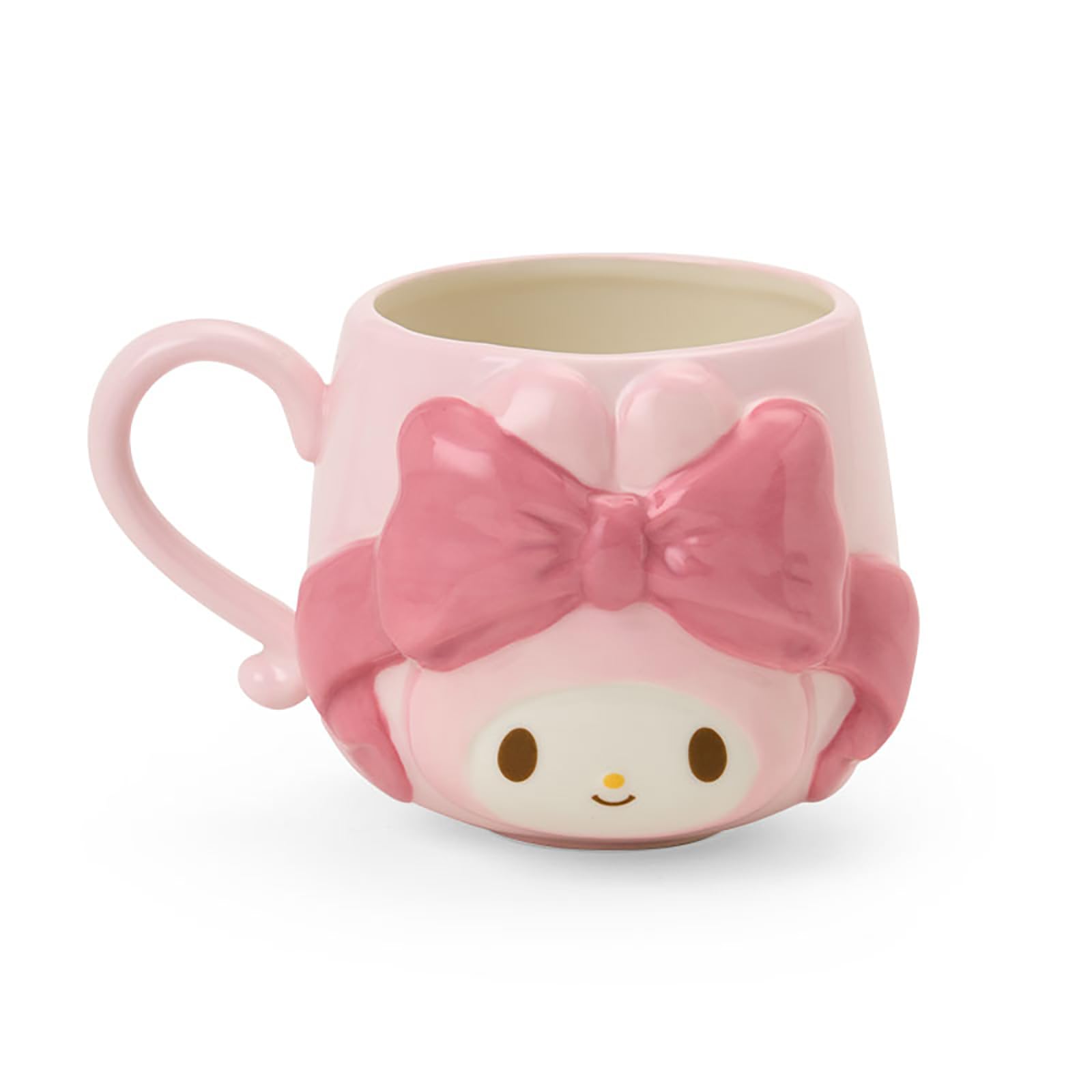 산리오 SANRIO 마이멜로디 리본 공주 핑크 머그잔 커피잔 468240 - 상품 이미지