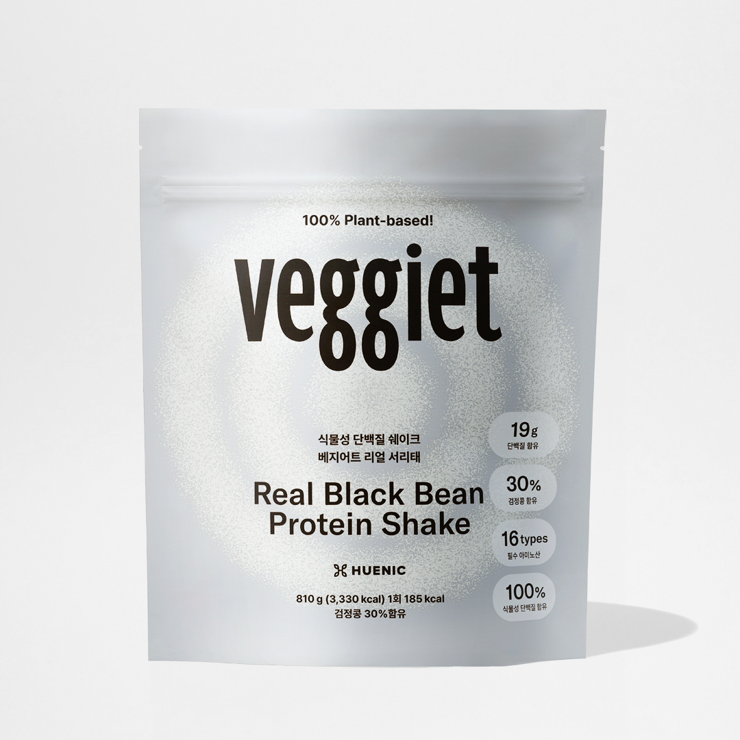 휴닉 베지어트 식물성 단백질 쉐이크 리필 810g 완두콩 비건 곡물 카카오 서리태 검은콩