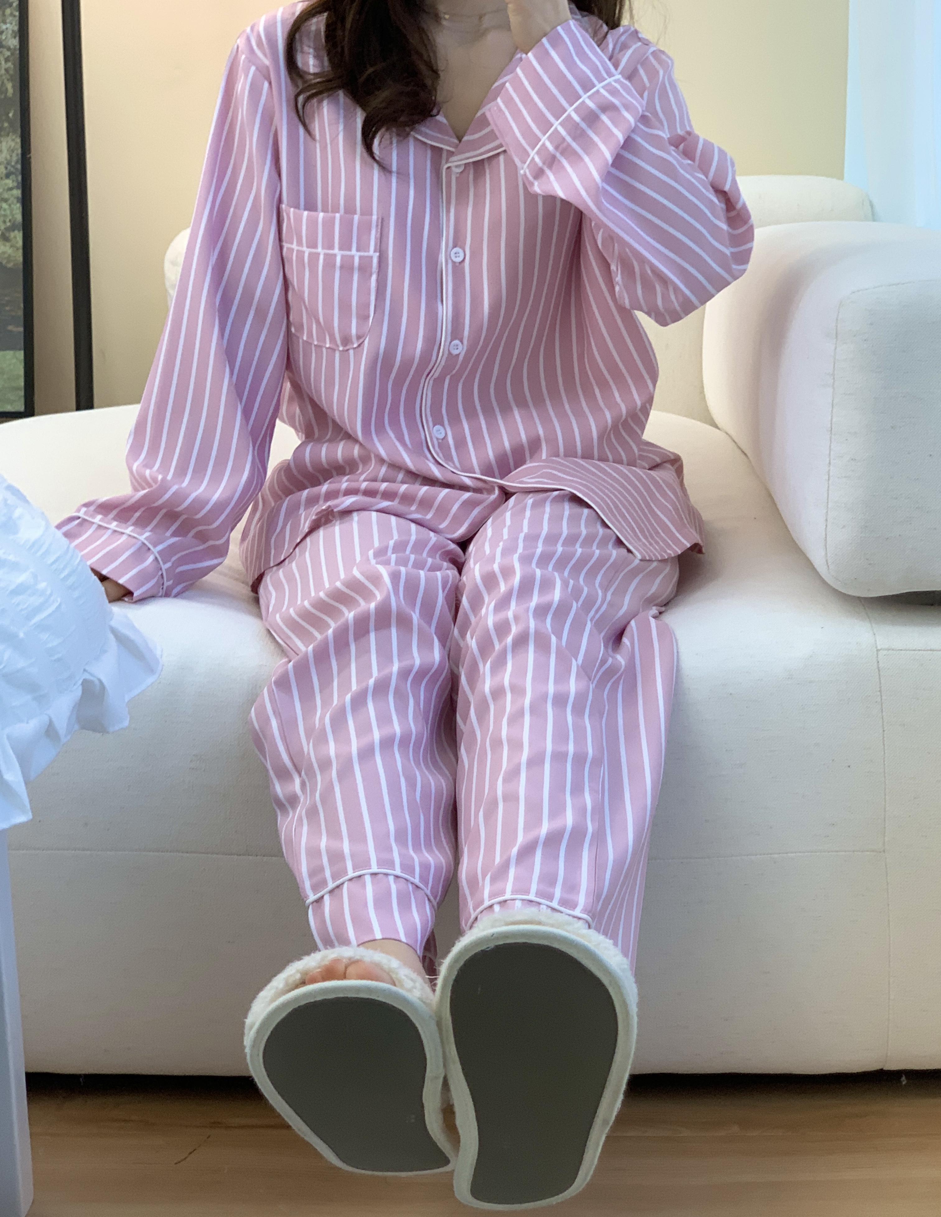 ✨실크핏,3사이즈✨ Chill Pajama Outfits 커플잠옷 파자마세트 상세 이미지 30