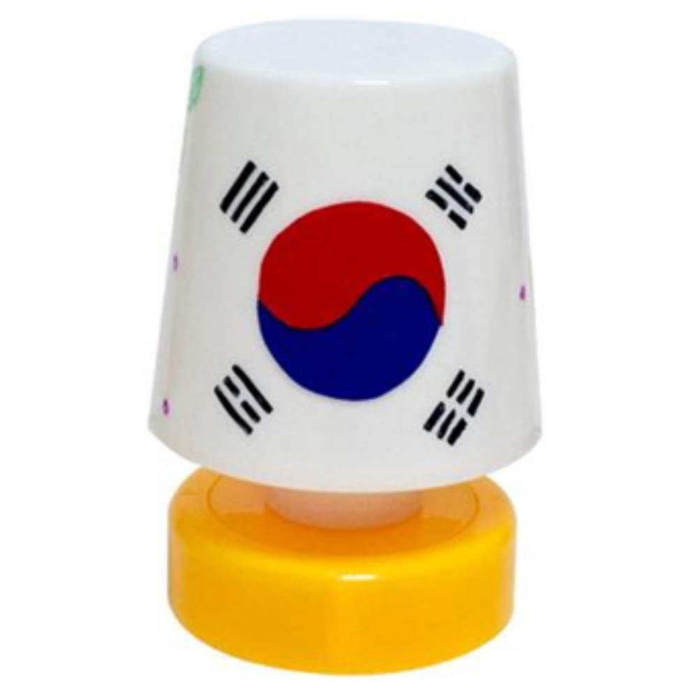 4인용 태극기 무궁화 스텐드만들기 어린이 시니어 미술활동 문화센터 초등 조명 : 바베트 잡화점