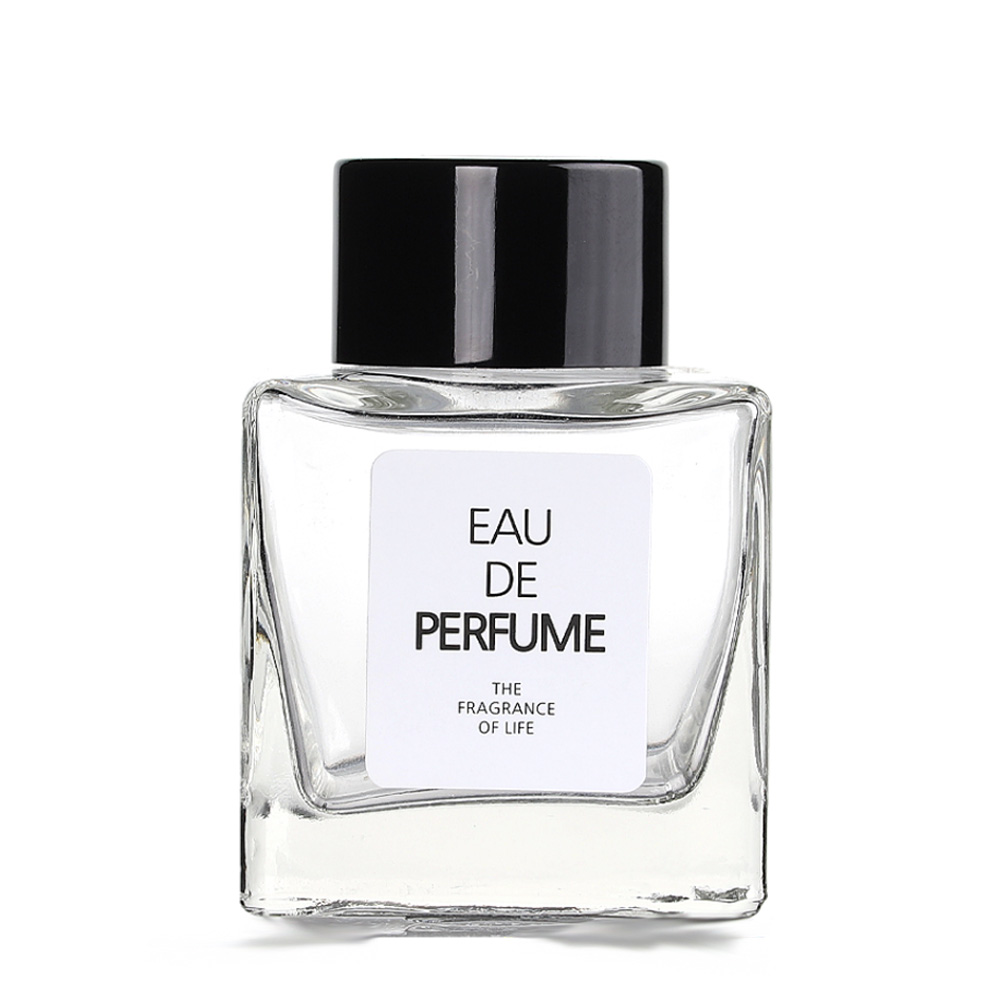 디퓨저 용기 사각큐브 50ml 유리병 리드 스티커포함 DIY - 상세 이미지 2