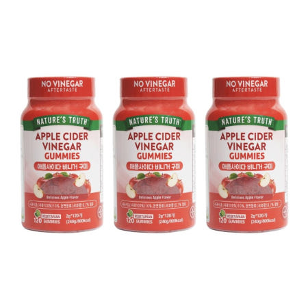 네이처스 트루스 애사비 애플 사이다 비니거 구미 코스트코 사과 식초 효능 후기 3개