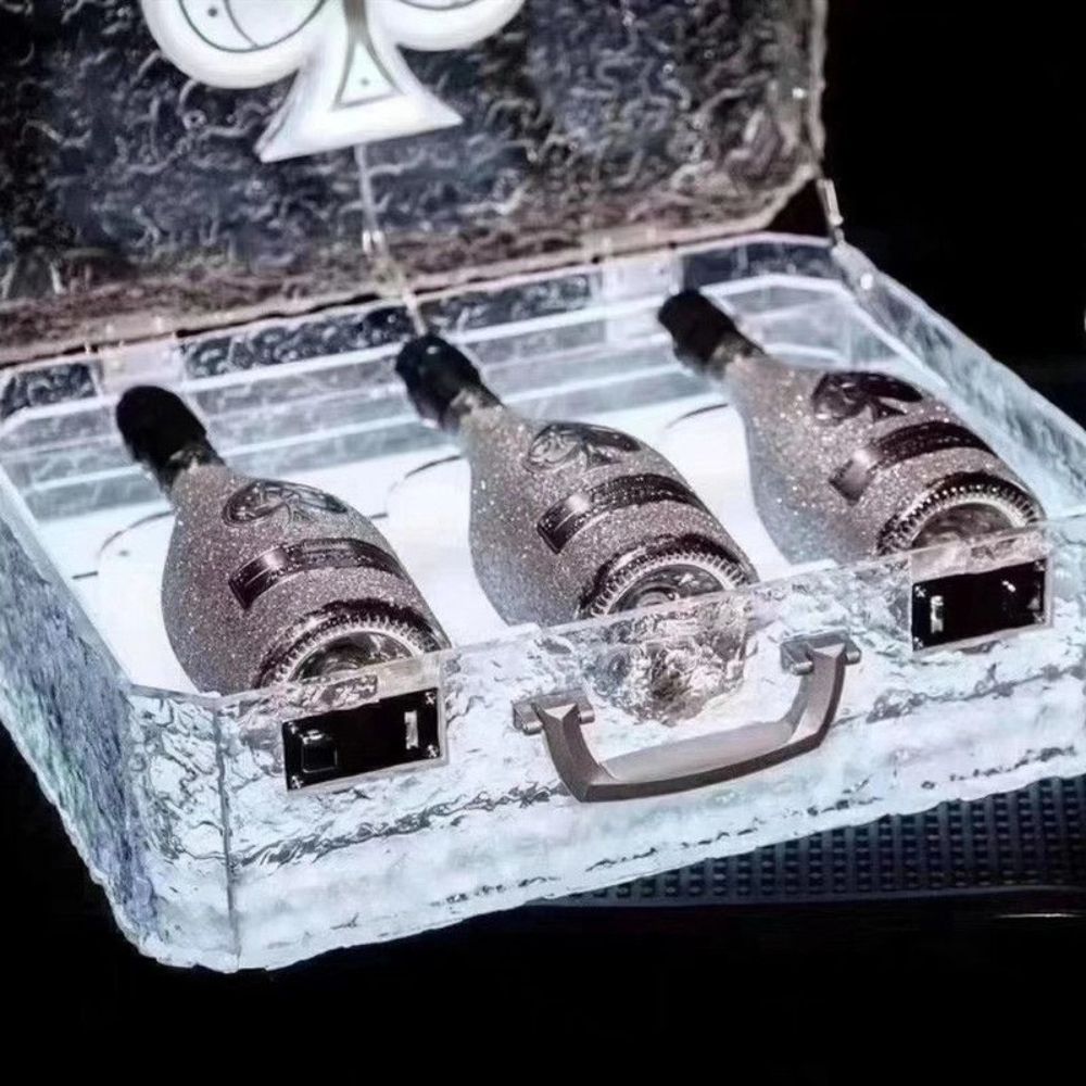 칠링백 휴대용 냉각 파티 얼음통 바스켓 와인쿨러 쿨러백 아이스버킷 샴페인 양동이 얼음바스켓 팩의 세 가지 다채로운 변형 - 상세 이미지 5