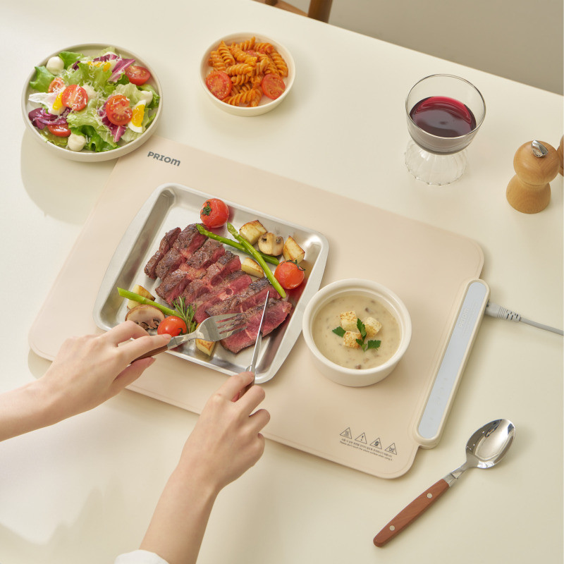 프리옴 푸드워머 파인다이닝 접이식 음식 보온 매트