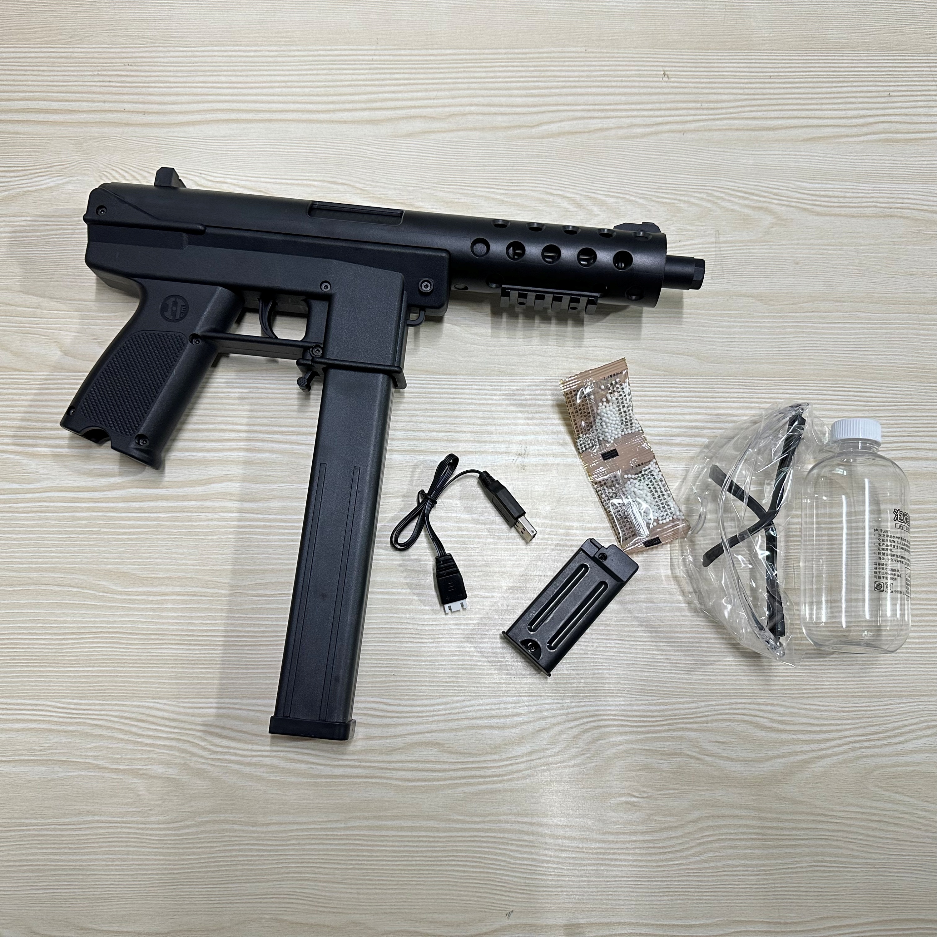 TEC-9 KG9 블로우백 수정탄 전동건 전동권총 기관권총 기관단총 SMG - 상세 이미지 3