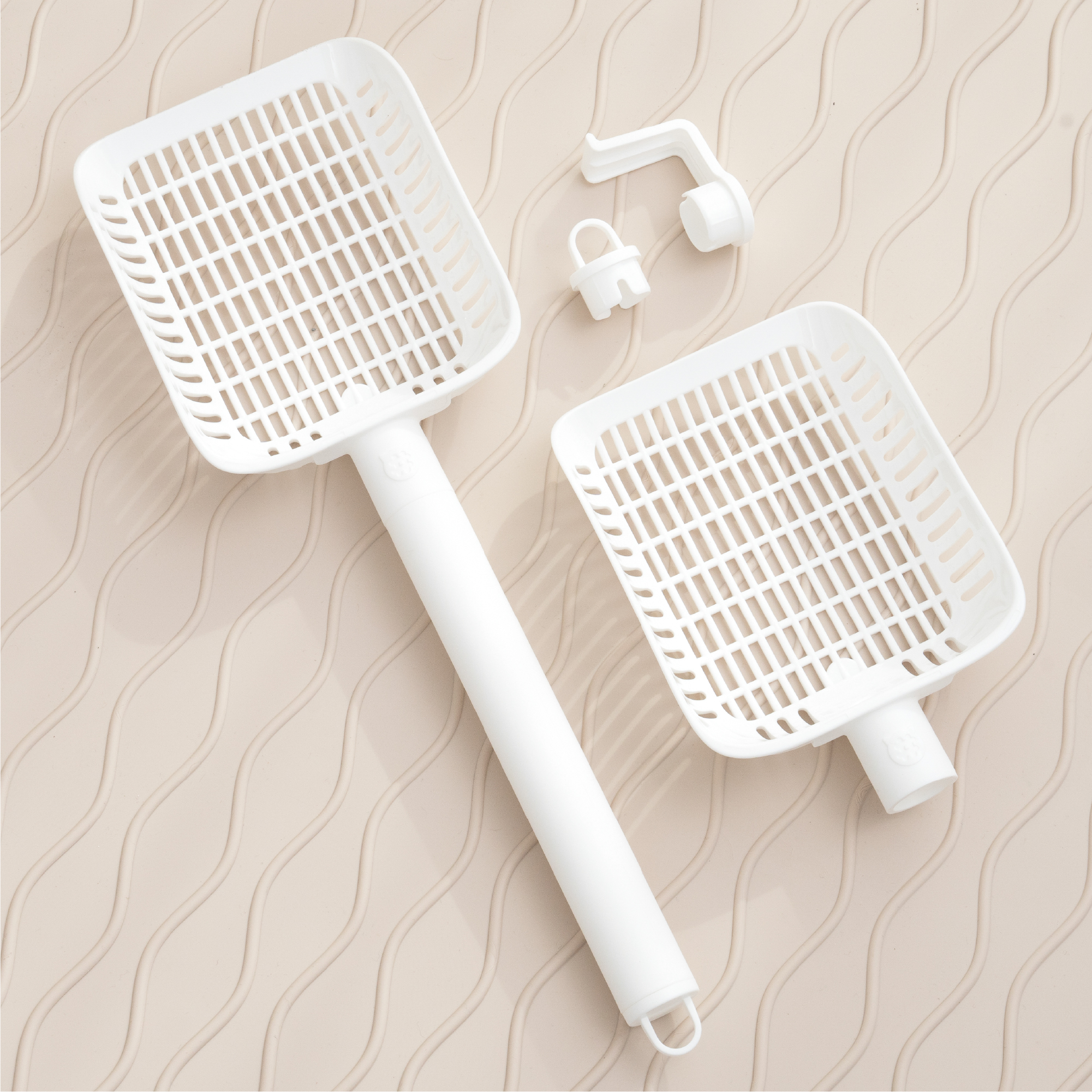 캣츠태그 롱핸들 묘래삽 촘촘하고 긴 손잡이 리필형 이미지 2